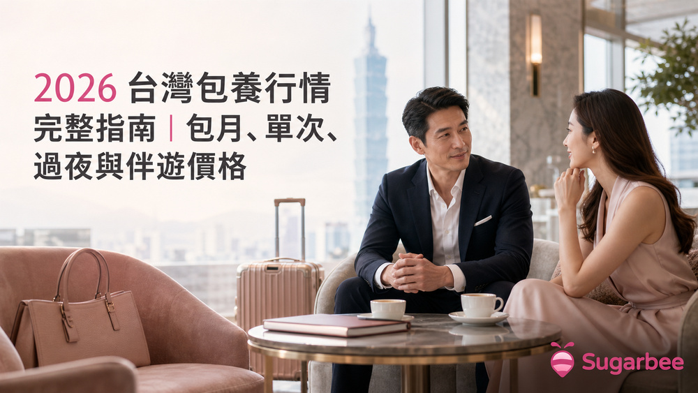 2026 台灣包養行情完整指南|包月、單次、過夜與伴遊價格