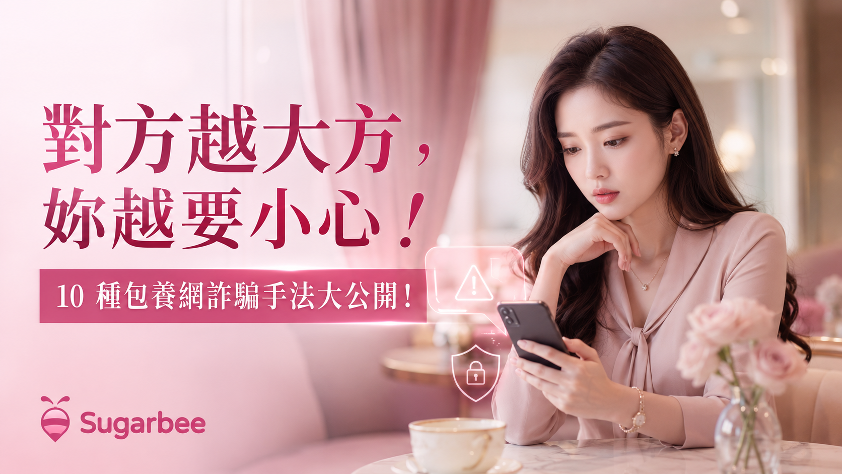 對方越大方,妳越要小心!10 種包養網詐騙手法大公開!